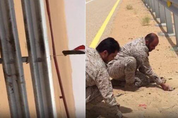 بالصورة/ الجيش السعودي يعطل خطة للمليشيات الحوثية خلف الحدود