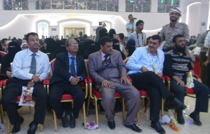 وزير التعليم العالي يحضر حفل تخرج دفعة (إعادة الأمل) في عدن "صور"
