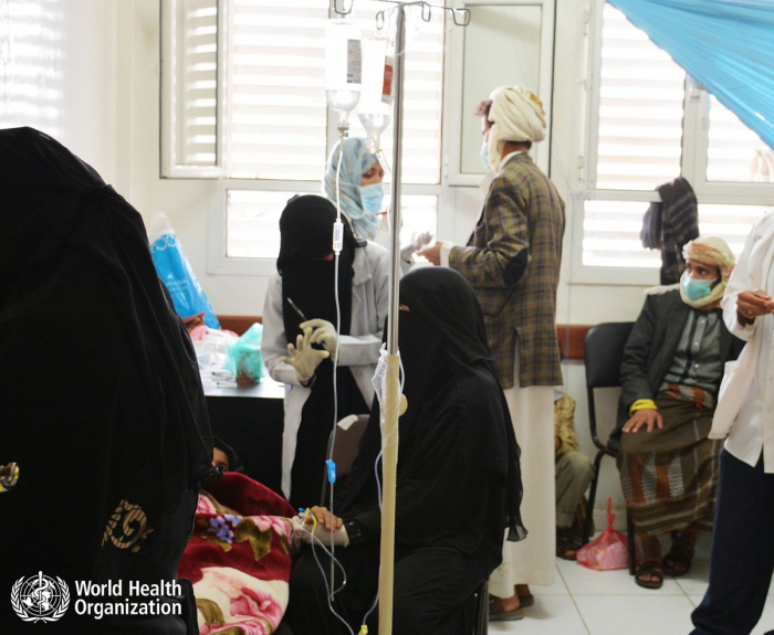 الصحة العالمية: الكوليرا ينتشر بسرعة غير مسبوقة في اليمن