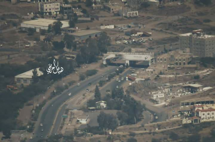 بالصور : قوات الشعب اليمني تسيطر بالنار على امتداد الجبهة الشرقية لتعز ( الحوبان)