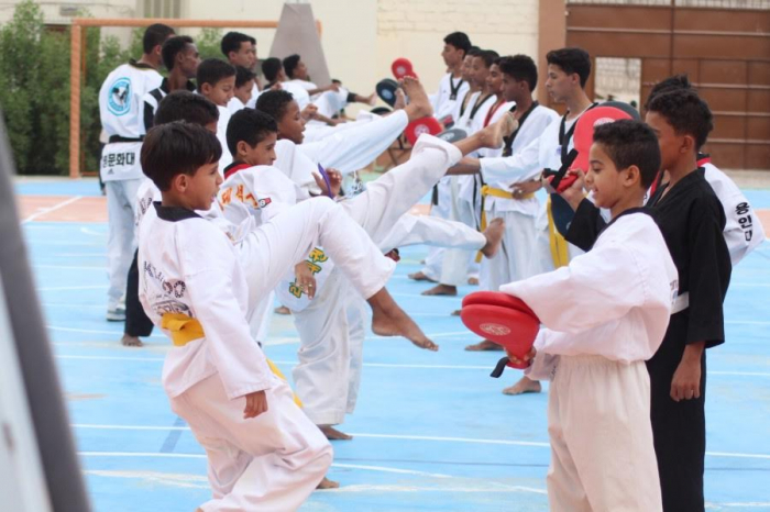 بمشاركه ٣٠ لاعبا:  اتحاد التايكواندو بوادي حضرموت يدشن المعسكر التدريبي