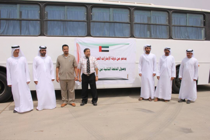بدعم من دولة الإمارات.. وصول الدفعة الثانية من حافلات النقل البري إلى عدن
