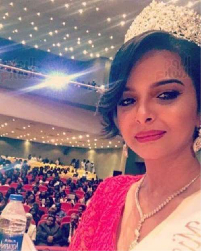 ملكة جمال اليمن 2017 تعبر عن سعادتها للمشاركة بنهائيات مسابقة جنوب السودان (شاهد صور)