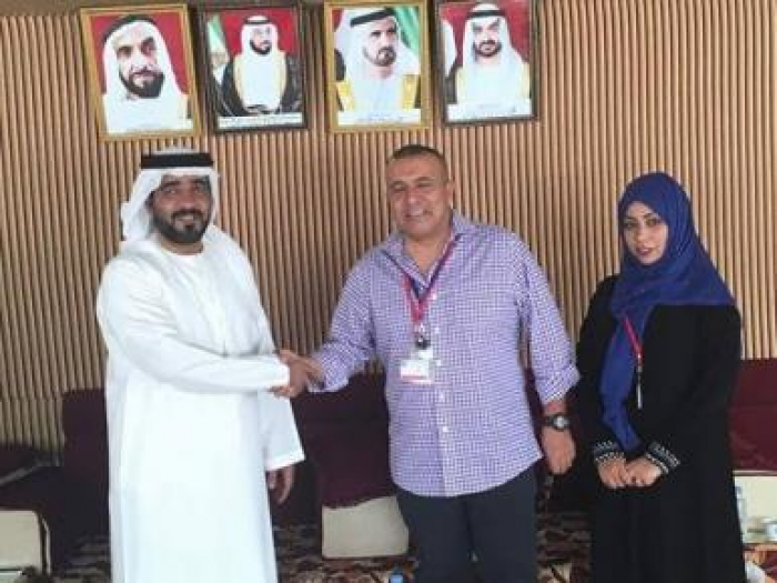 مدير الهلال الأحمر الإماراتي يلتقي مدير مكتب الأمم المتحدة للأمن والسلامة بعدن