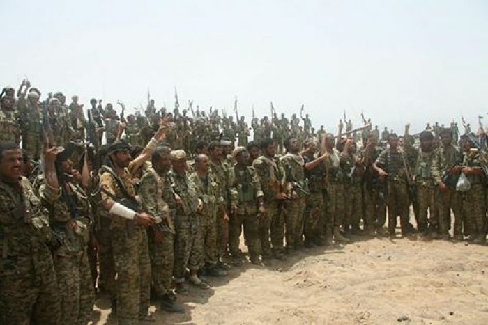 قوات جديدة من حرس صالح  تعلن انضمامها للجيش الوطني