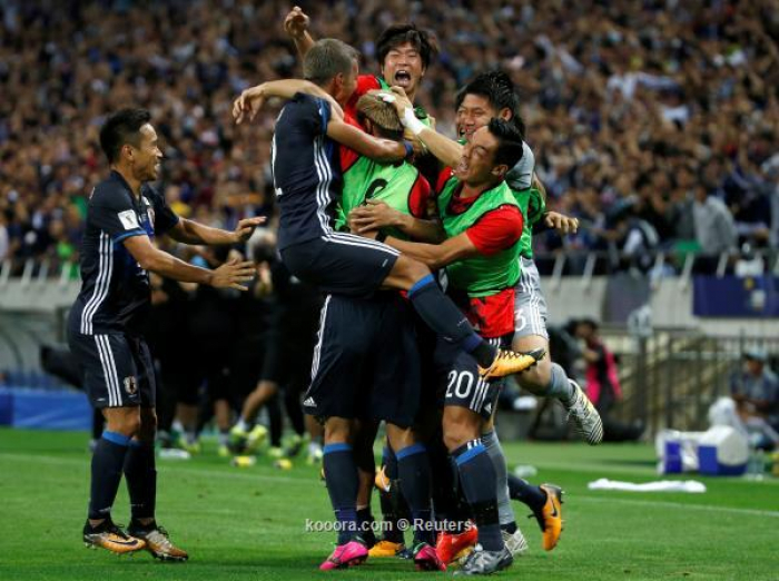 بالصور : اليابان تعبر استراليا بهدفين الى روسيا 2018م