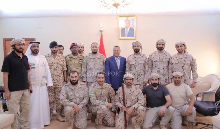 رئيس الوزراء يستقبل قادة التحالف والقوات السعودية والبحرينية والسودانية