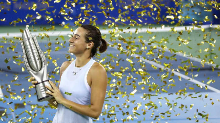 الفرنسية كارولين غارسيا تحرز أول ألقابها في عالم التنس
