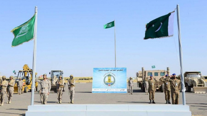 انطلاق  التمرين العسكري "كاسح1" بمشاركة سعودية باكستانية