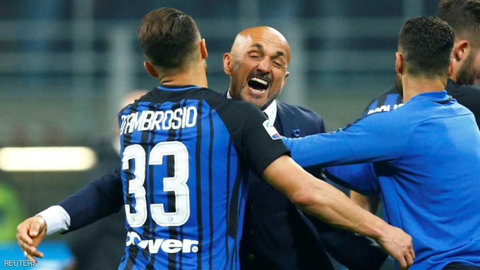 إنترناسيونالي ينتزع الفوز من ميلانو في اللحظات الأخيرة