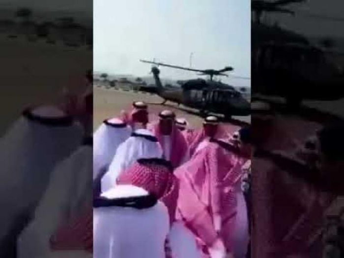 شاهد آخر مقطع للطائرة السعودية التي تحطمت بالأمير منصور بن مقرن وتوفي إلى جانبه هؤلاء المسؤولين (فيديو)
