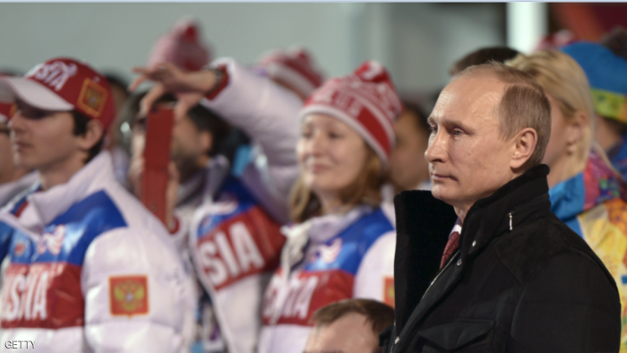 بوتن يتهم واشنطن بافتعال فضيحة للرياضيين الروس