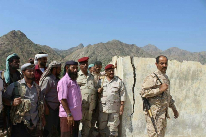 مليشيات الحوثي تمطر قرى وادي شعب بطورالباحة بعدد من القذائف الصاروخية