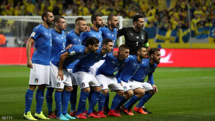 إيطاليا ترغب في التأهل للمونديال عبر "مباراة كرة القدم"