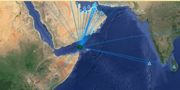 زلزال بقوة 4.6 على مقياس ريختر في خليج عدن