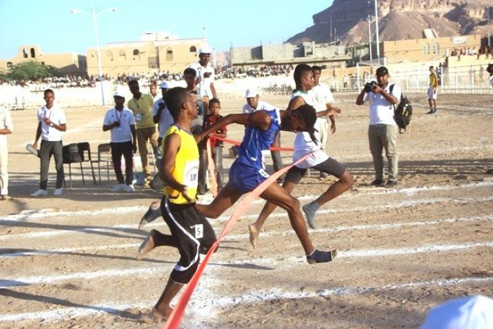 منتخب حضرموت الوادي يتوّج بالبطولة الوطنية الاولى للناشئين للألعاب القوى في اولمبياد عدن
