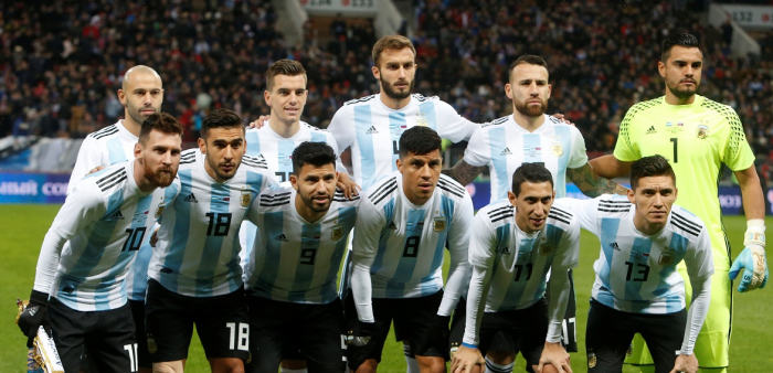 منتخب الأرجنتين يتدرب في برشلونة قبل كأس العالم