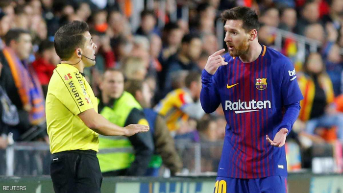 برشلونة يتعادل أمام بلنسية وميسي يحرم من هدف صحيح