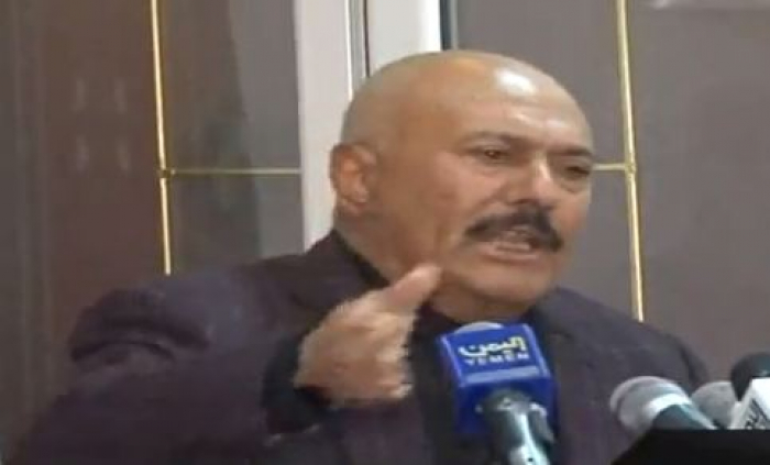 شاهد بالفيديو الكلمة النارية لــ "صالح" وحديثه عن الحرب الأهلية والمظاهرات في صنعاء