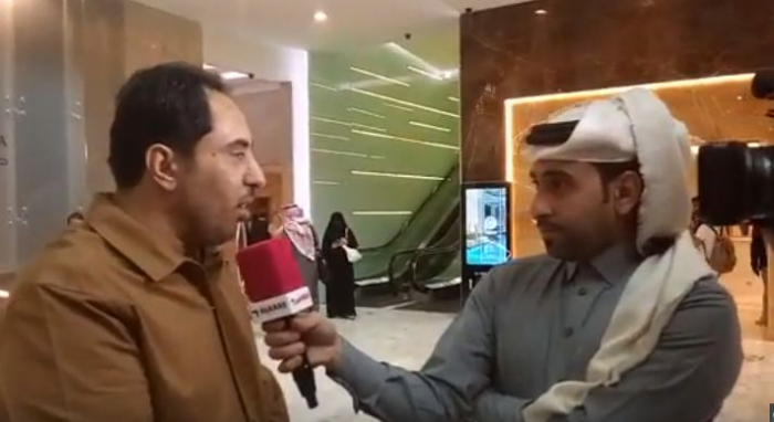 بالفيديو : هذا ماقله الوزير نايف البكري لقناة الكاس قبل مواجهة قطر في خليجي 23