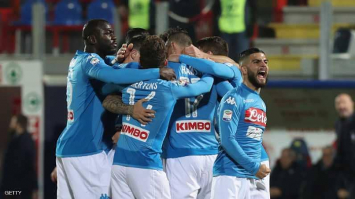 نابولي بطلا لمرحلة الذهاب بالدوري الإيطالي
