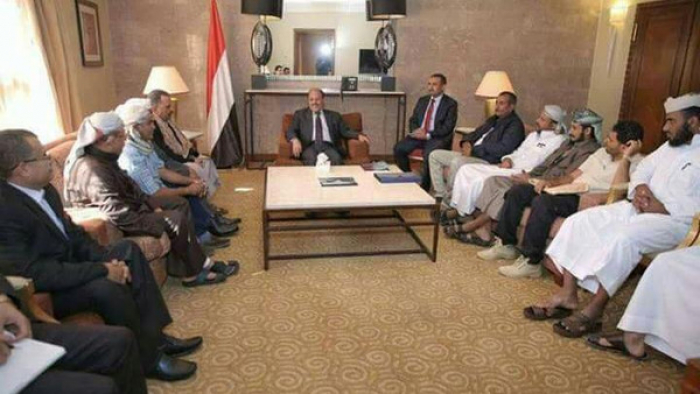الأحمر: عازمون بدعم التحالف على استكمال تحرير تعز