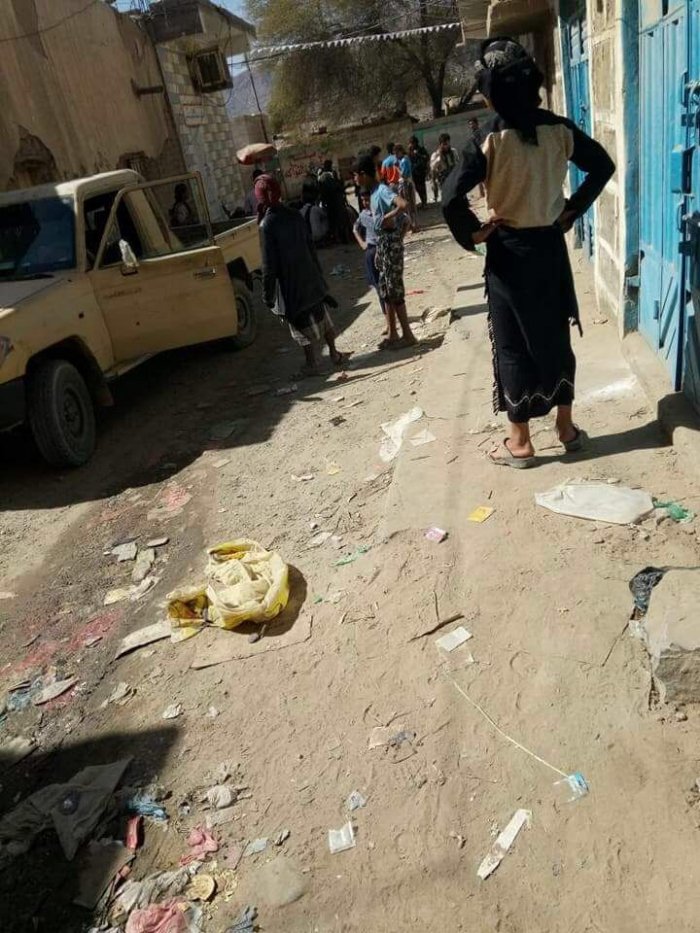 شاهد صورة القيادي الحوثي"ابو جابر" أسيرا بيد الجيش الوطني في البيضاء والشيخ الدعام يعلق