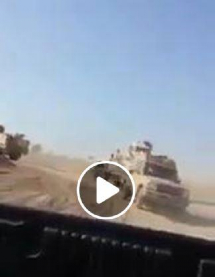 شاهد بالفيديو قوات عسكرية كبيرة تابعة للتحالف العربي في محيط مدينة حيس الحديدة
