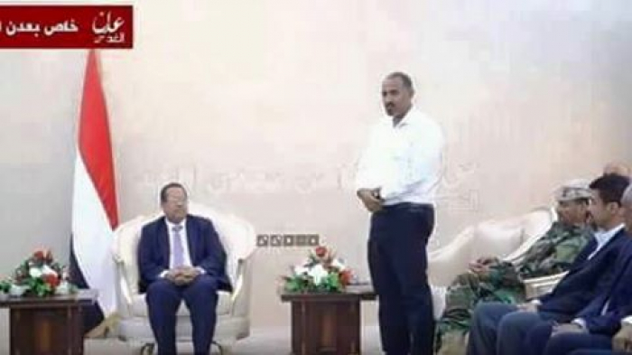 مواقع اخبارية تنشر تعليق منسوب للواء عيدروس الزبيدي بشان ظهور عفاش في شبوة