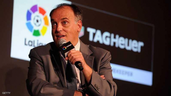 رئيس رابطة الليغا قلق على مستوى دوري إسبانيا