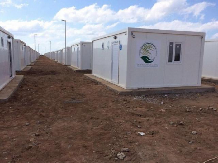 إنجاز 85% من مشروع 300 وحدة سكنية للاجئين اليمنيين في جيبوتي