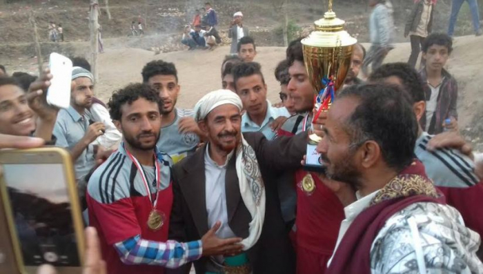 صقور الفصور ابطالا لدوري الفقيد مقبول الاهدل بمديرية فرع العدين