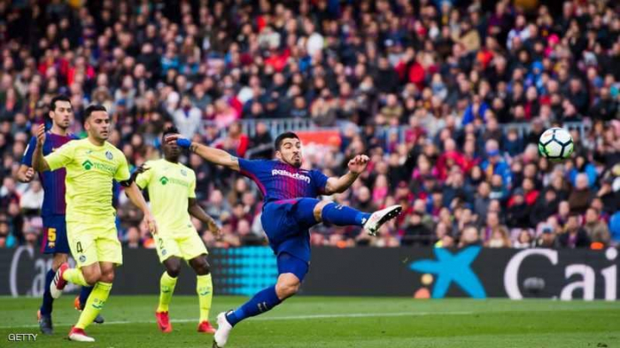 خيتافي يحرج برشلونة أمام جماهيره