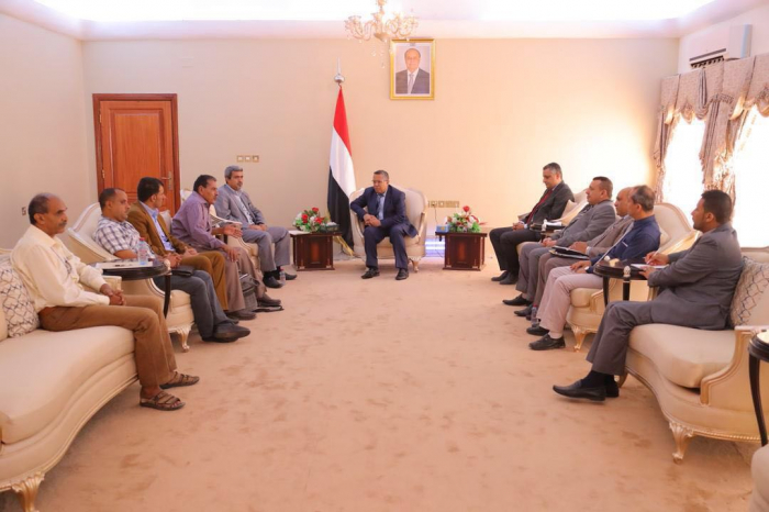 رئيس مجلس الوزراء يستقبل ممثلي النقابات العامة لأعضاء هيئة التدريس في الجامعات