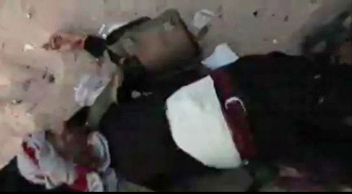 شاهد #فيديو / تموين غذائي ورصاص بحوزة #انتحاري انغماسي في عملية #جولدمور
