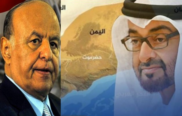 موقع اخباري يكشف عن اشتباك الرئيس هادي مع مسئول اماراتي رفيع بحضور امير سعودي