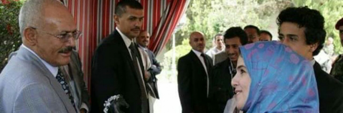 عفاشية حسناء تفاجئ المؤتمريين بهذا الطلب بشأن موقفهم من الحوثيين (صورة)