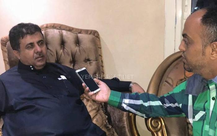 الشيخ العيسي يبشر الجماهير عبر يمني سبورت :  27 مارس عيد ميلاد الكرة اليمنية وانتظروا منتخب أمل جديد !!