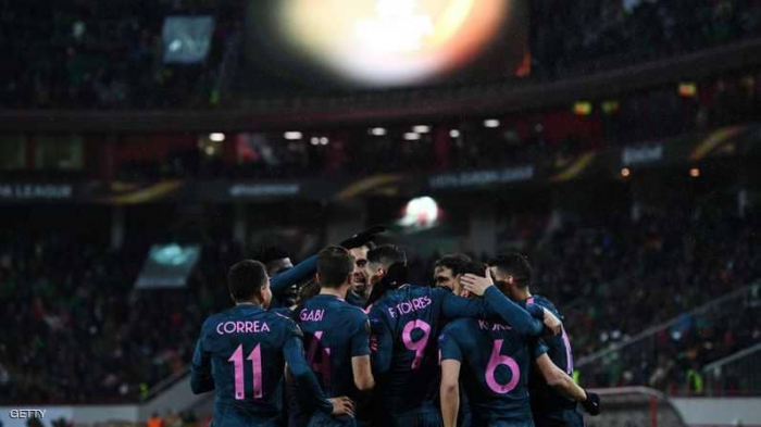 أتلتيكو مدريد يبلغ ربع نهائي "يوروبا ليغ"