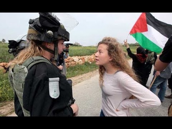 شكوى ضد ضابط إسرائيلي "تحرش لفظيا" بالطفلة عهد التميمي