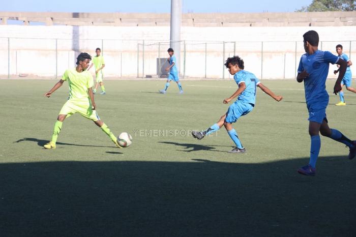 النصر يفوز على الجلاء و الروضة يتعادل مع الميناء في بطولة الخوباني بعدن