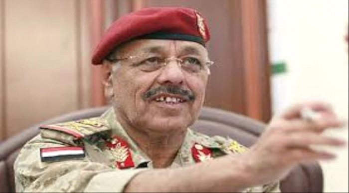 علي محسن الأحمر يسعى للاستيلاء على 3 مليون دولار بأسم الجرحى