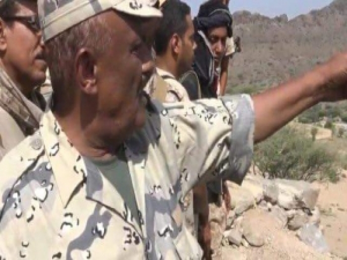 بالصور : شاهد ثابت جواس الذي اقترب من كهف الحوثي بمران صعدة
