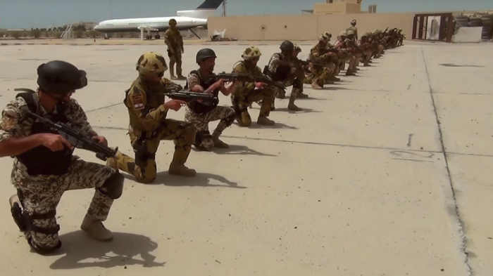 فيديو.. قوات مصرية خاصة في البحرين