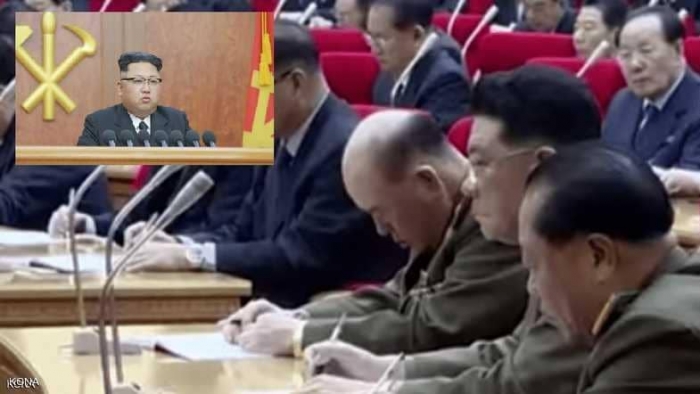 أكبر جريمة : قائد أركان الجيش يغفو خلال كلمة الرئيس كيم جونغ أون وعقوبته الاعدام