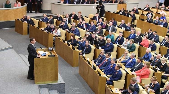 "الدوما" يصوّت على ترشيح مدفيديف لرئاسة الحكومة الروسية