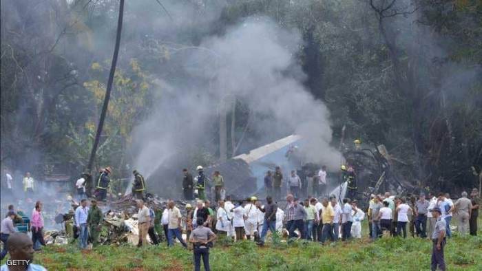 أكثر من 100 قتيل في تحطم طائرة ركاب في كوبا