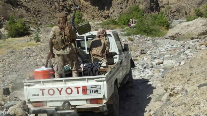 قوات الشرعية اليمنية تسيطر على جبال النار