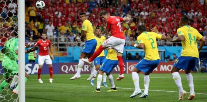 بالفيديو: منتخب سويسرا ينتزع تعادلا صعبا من المنتخب البرازيلي في كأس العالم