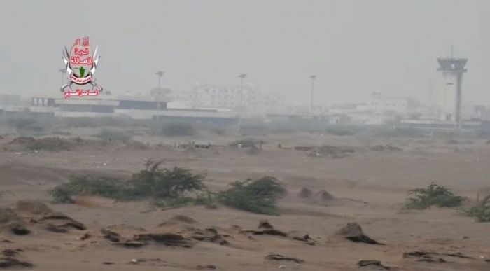 شاهد : أول فيديو من مطار الحديدة